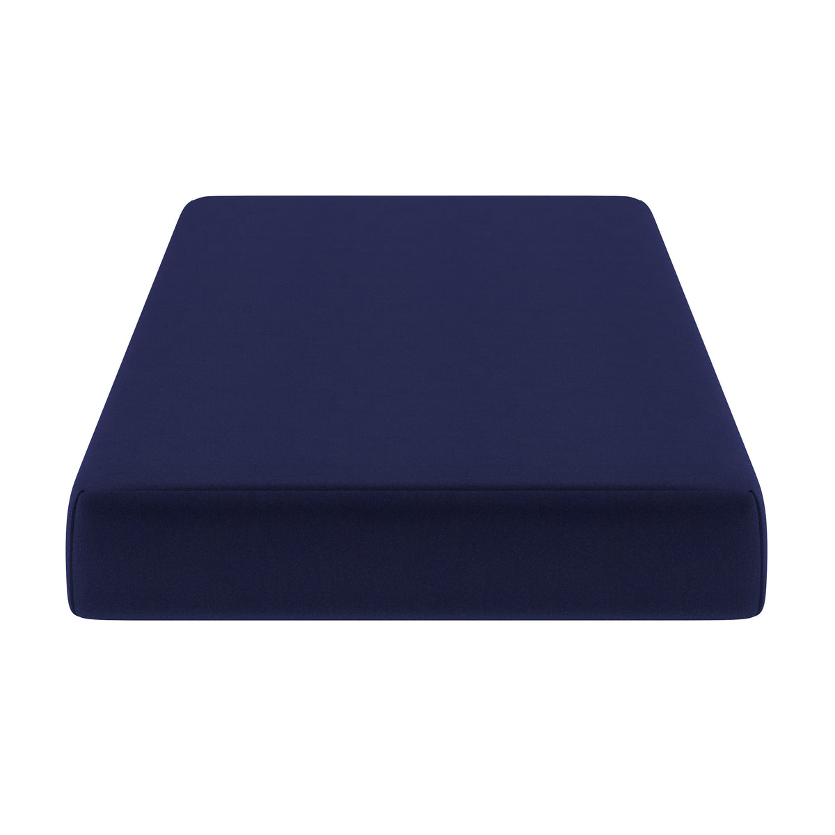 Twin |#| Liquid-Resistant Memory Foam Twin Mattress with Zippered Cover in Blue