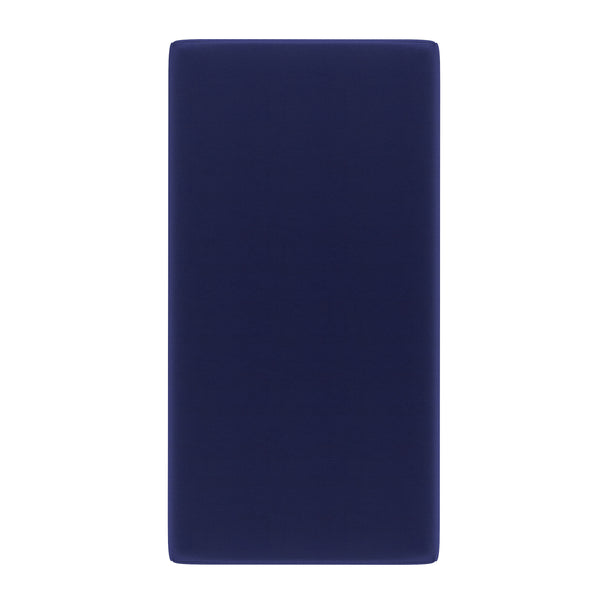 Twin |#| Liquid-Resistant Memory Foam Twin Mattress with Zippered Cover in Blue