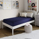 Twin |#| Liquid-Resistant Memory Foam Twin Mattress with Zippered Cover in Blue
