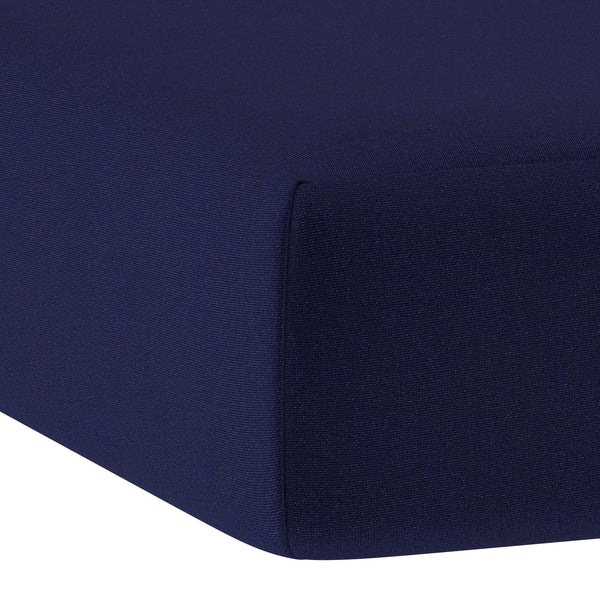 Twin XL |#| Liquid-Resistant Memory Foam Twin XL Mattress with Zippered Cover in Blue