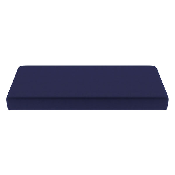 Twin XL |#| Liquid-Resistant Memory Foam Twin XL Mattress with Zippered Cover in Blue