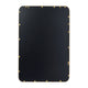 Matte Gold,24"W x 36"L |#| Wall Mount 24x36 Accent Mirror with Matte Gold Metal Frame/Silver Backed Glass