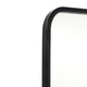 Matte Black,30"W x 40"L |#| Wall Mount 40x30 Accent Mirror with Matte Black Metal Frame/Silver Backed Glass