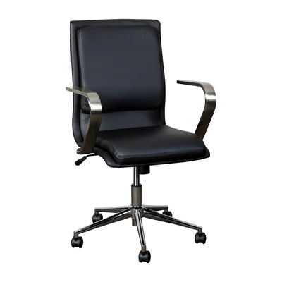 Designer Executive Swivel Office Chair with Arms - View 1