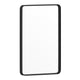 Black |#| Wall Mount 20inch x 30inch Shatterproof Wall Mirror with Matte Black Metal Frame