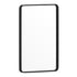 Janinne Decorative Wall Mirror - Rounded Corners, Bathroom & Living Room Glass Mirror Hangs Horizontal Or Vertical