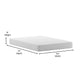 Full |#| 8 Inch Cooling Green Tea Pressure Relieving Memory Foam Mattress in a Box - Full