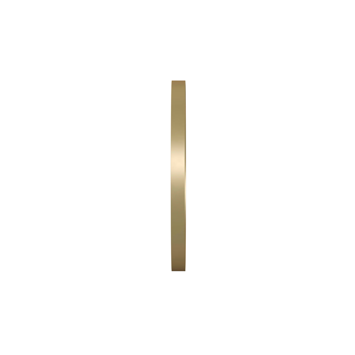 Gold,27.5" Round |#| 27.5" Round Accent Wall Mirror with Silver Backed Glass and Gold Metal Frame