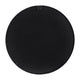 Black,30" Round |#| 30" Round Accent Wall Mirror with Silver Backed Glass and Black Metal Frame