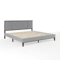  Gray Fabric/Brown Gray Frame