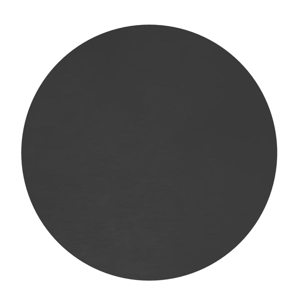 Black,16inch Round |#| Wall Mount 16 Inch Shatterproof Round Accent Wall Mirror with Black Metal Frame