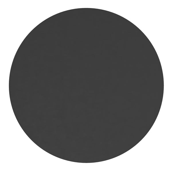 Black,30inch Round |#| Wall Mount 30 Inch Shatterproof Round Accent Wall Mirror with Black Metal Frame
