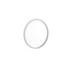 Silver,16inch Round |#| Wall Mount 16 Inch Shatterproof Round Accent Wall Mirror with Silver Metal Frame