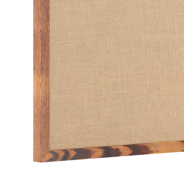 Torched Brown,20inchW x 30inchH |#| Commercial 20x30 Wall Mount Linen Board with Wooden Push Pins - Torched Brown