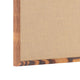 Torched Brown,18inchW x 24inchH |#| Commercial 18x24 Wall Mount Linen Board with Wooden Push Pins - Torched Brown