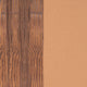 Torched Brown,18inchW x 24inchH |#| Commercial 18x24 Wall Mount Linen Board with Wooden Push Pins - Torched Brown
