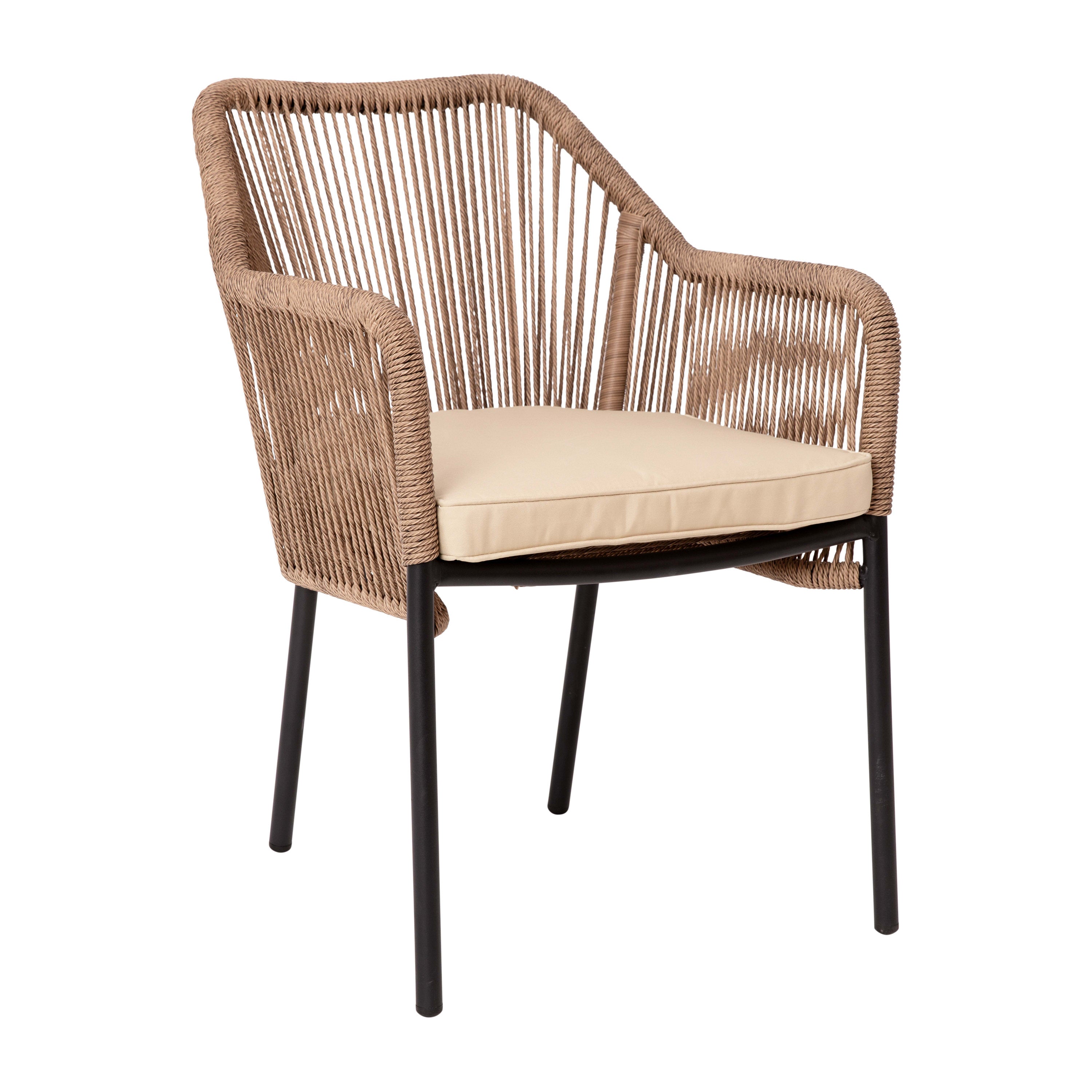 Woven best sale chair cushions