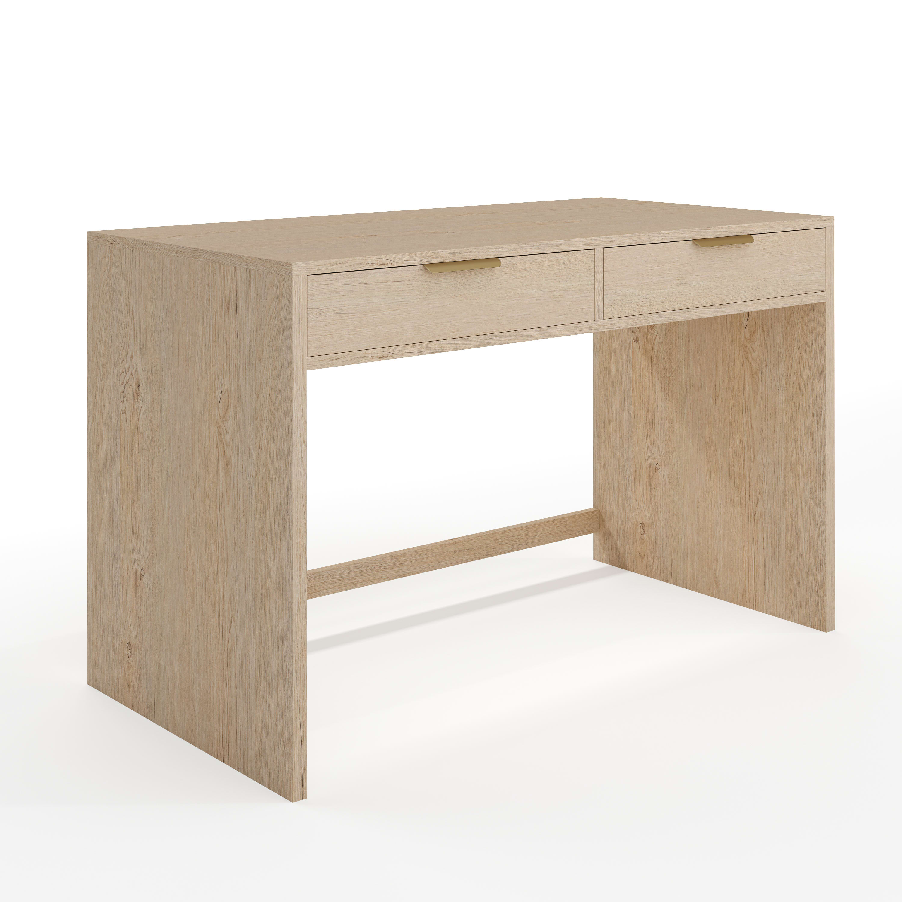 Kayden Home Office Modular 2 Drawer Desk - Thumbnail 5