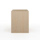 Light Natural Frame/Brushed Gold Hardware |#| Light Natural Home Office Modular Desk with 2 Drawers and Brushed Gold Hardware