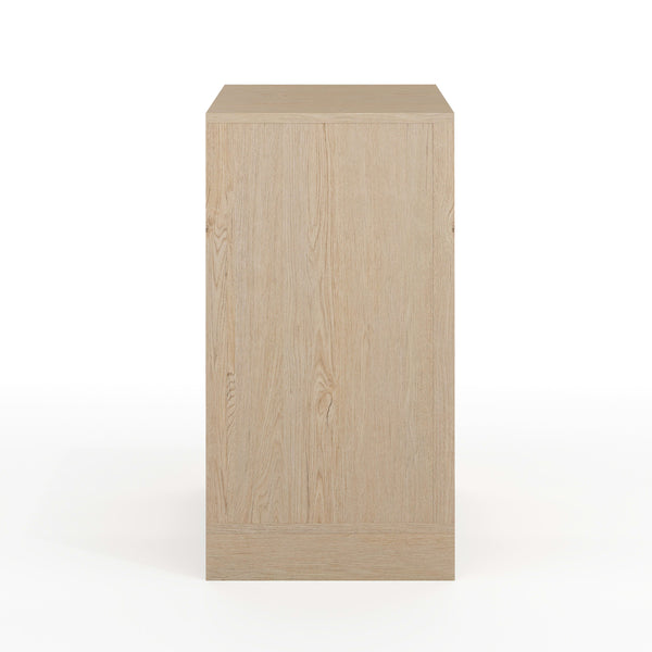 Light Natural |#| Light Natural Home Office Modular 2 Tier Open Bookshelf