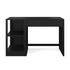 Kayden Home Office Modular Single-Drawer Desk with 2 Tier Shelf