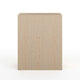 Light Natural |#| Lt. Natural Modular Desk, 2-Tier Shelf & File Cabinet with Brushed Gold Hardware