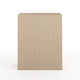 Light Natural |#| LT NAT Modular 1 Drawer Desk & Dual 3 Drawer File Cabinets - Brshed GLD Hardware