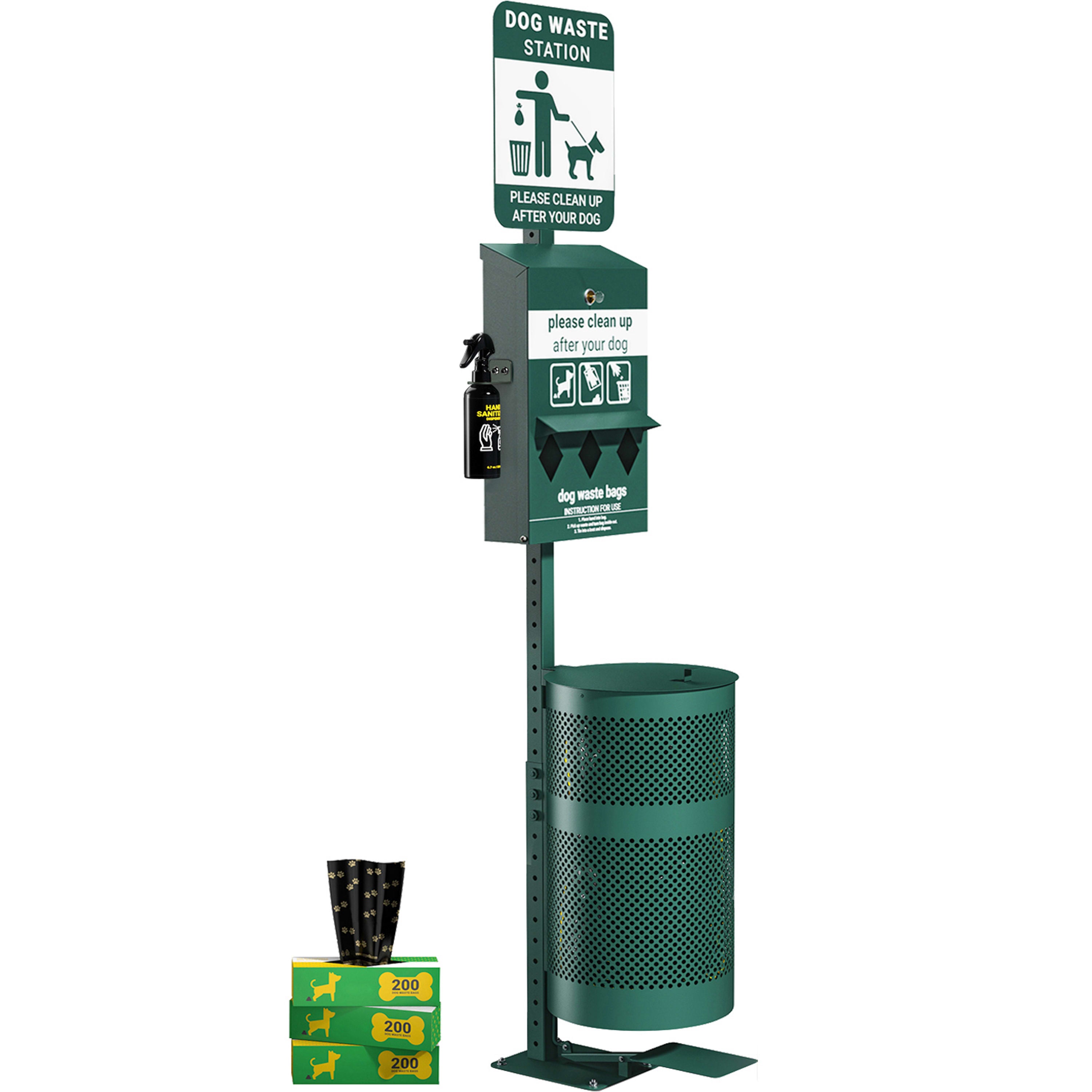 Doggie waste station on sale