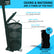 Kessler Pet Waste Station with Glow in the Dark Sign, Bag Dispenser, Hand Sanitizer & Pedal Trash Can - Includes 400 Waste Bags & 50 Can Liners
