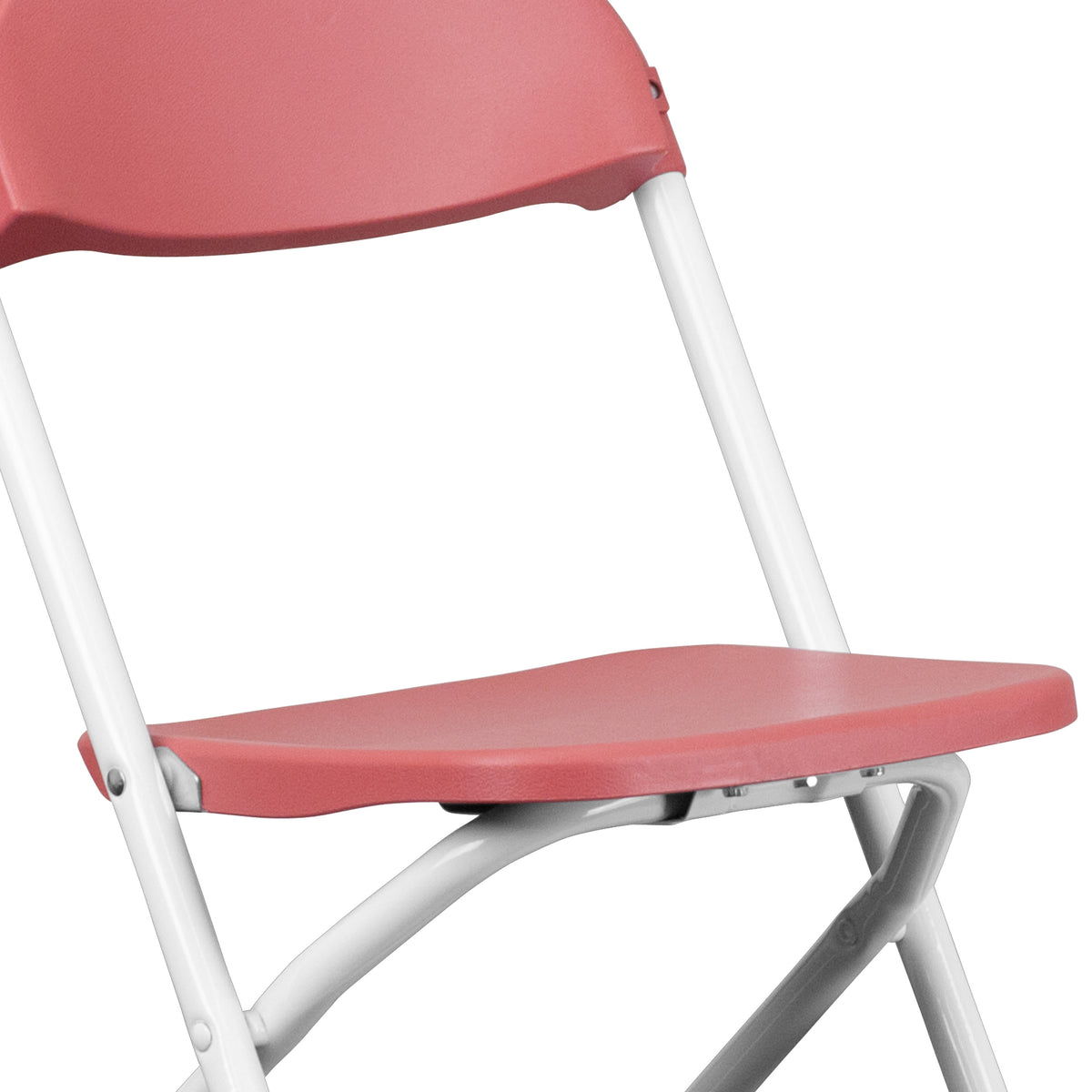 Burgundy |#| Kids Burgundy Plastic Folding Chair with Textured Seat - Preschool Seating