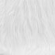 White |#| Kids Shaggy Dog White Accent Chair - Desk Chair - Playroom Chair