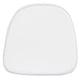 Kids Soft White Fabric Chiavari Chair Cushion - Chair and Event Accessories