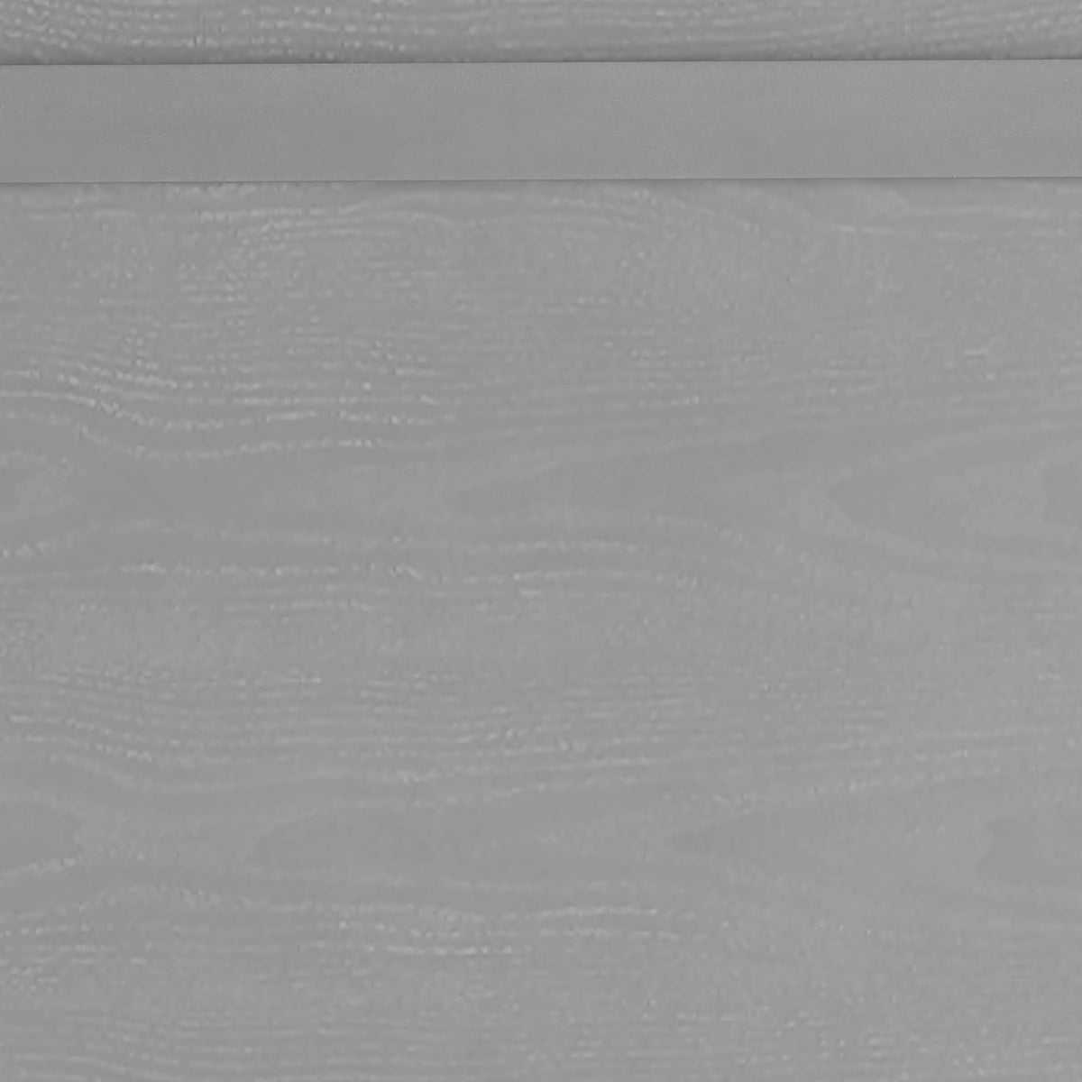Gray,King |#| Solid Wood Platform Bed with Headboard and Wooden Slats in Gray - King