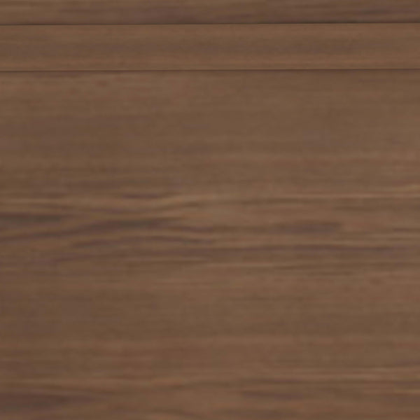 Brown,Queen |#| Solid Wood Platform Bed with Headboard and Wooden Slats in Brown - Queen