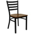 Ladder Back Metal Restaurant Chair