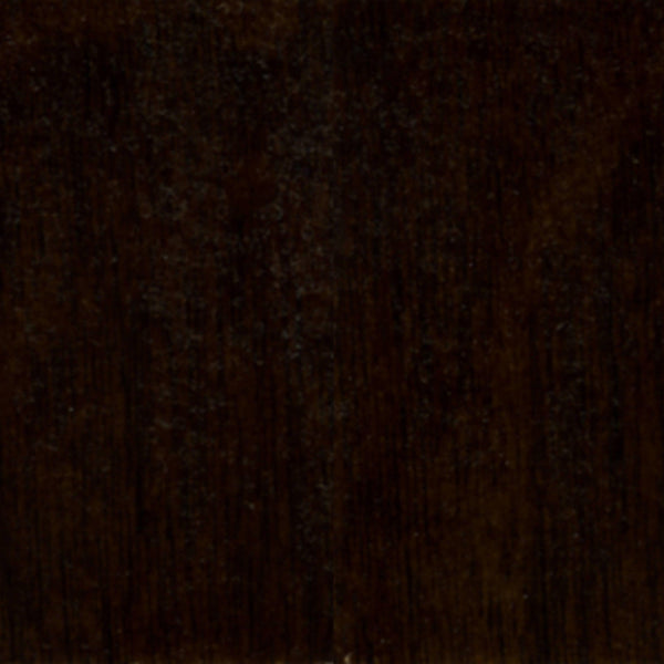 Black Vinyl Seat/Walnut Wood Frame |#| Ladder Back Walnut Wood Restaurant Barstool - Black Vinyl Seat