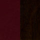 Burgundy Vinyl Seat/Walnut Wood Frame |#| Ladder Back Walnut Wood Restaurant Barstool - Burgundy Vinyl Seat