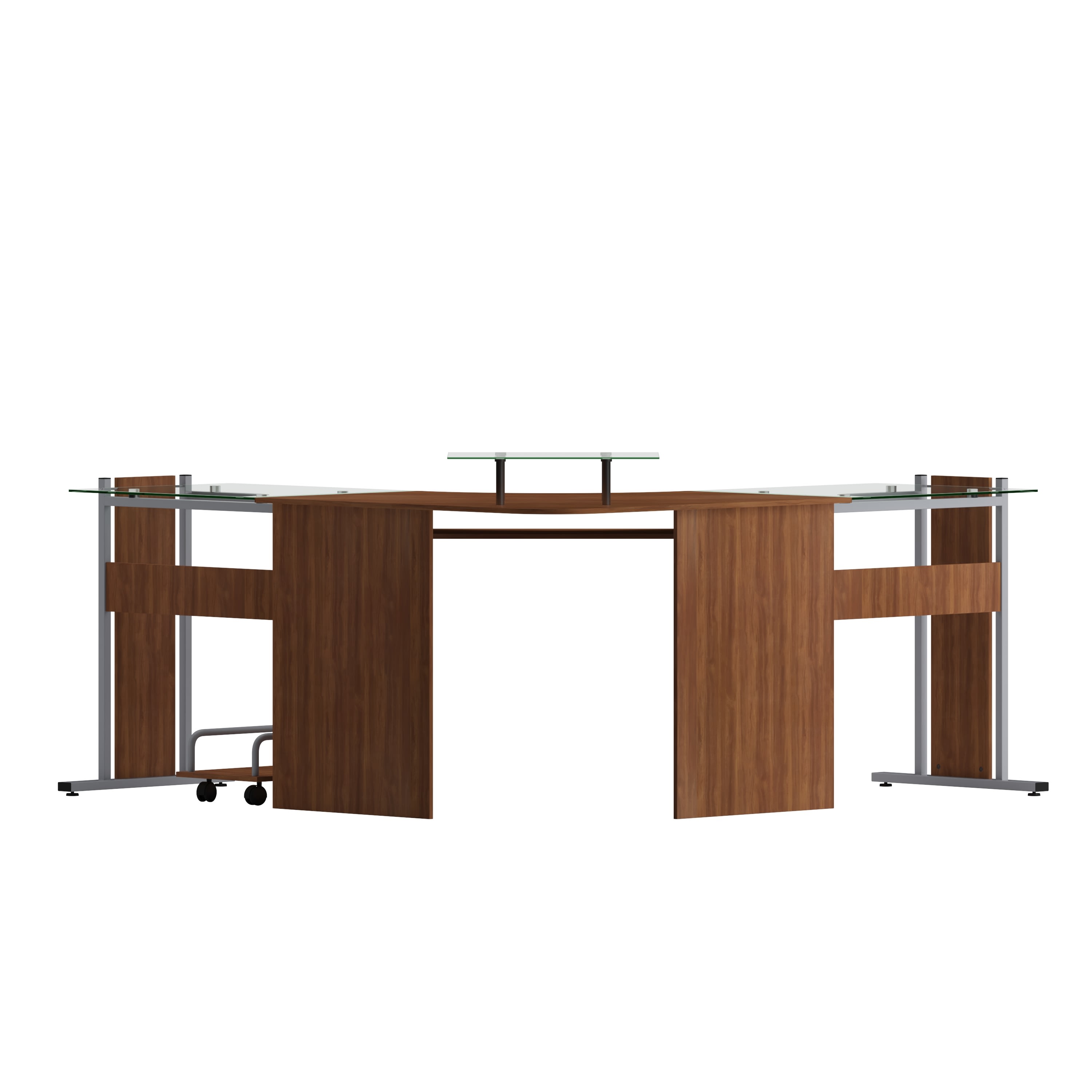 Pull out corner desk discount