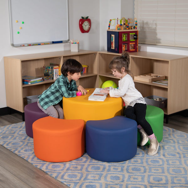 18x24 Large Soft Seating Flexible Circle for Classrooms/Common Area-Yellow