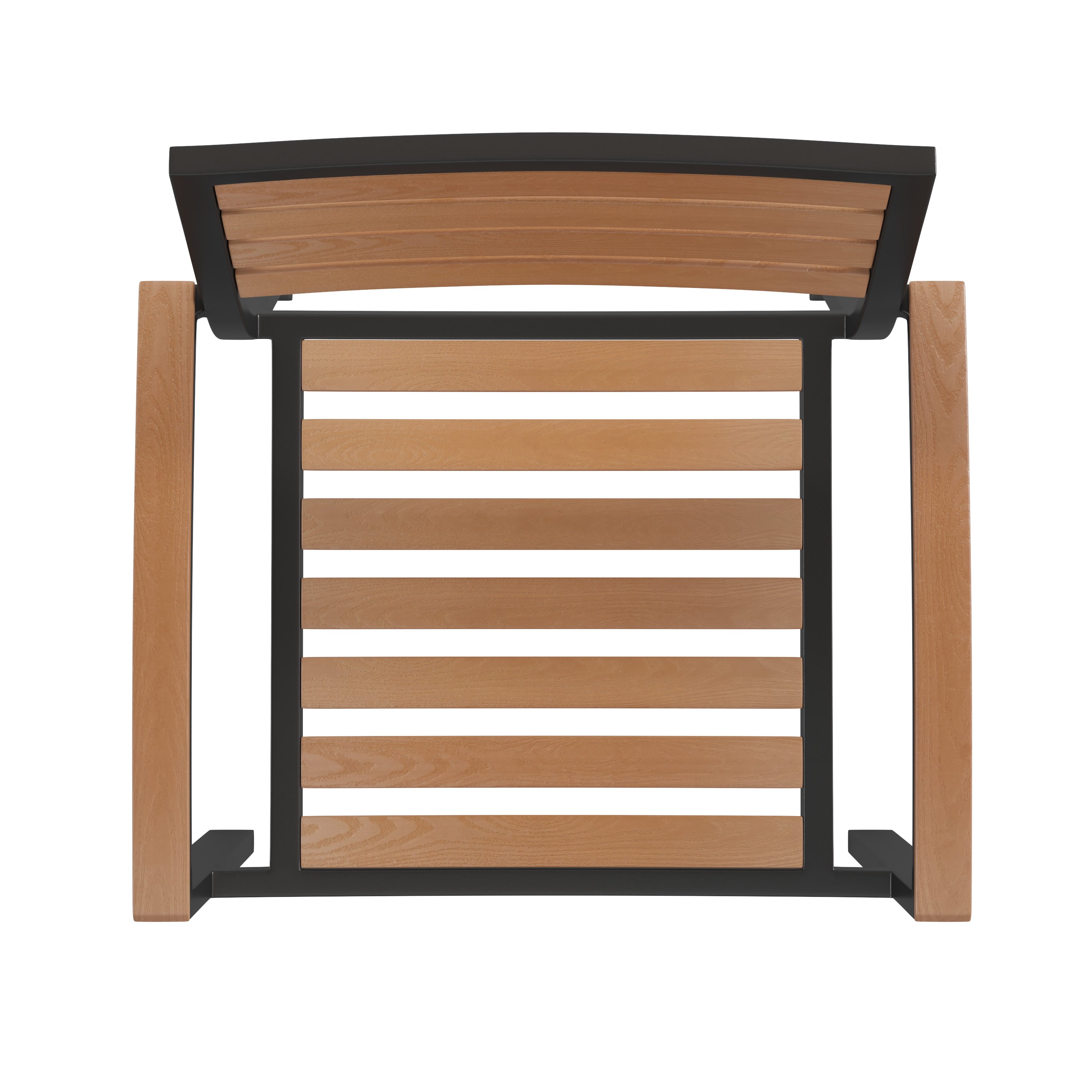 Faux Teak Patio Chairs XU-DG-HW6006- – BizChair