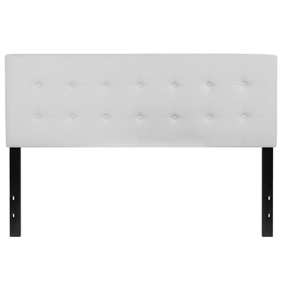 Lennox Button Tufted Upholstered Headboard - View 1