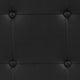 Black,Full |#| Button Tufted Upholstered Full Size Headboard in Black Vinyl