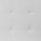 White,Twin |#| Button Tufted Upholstered Twin Size Headboard in White Vinyl