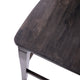 Gray Wash Walnut |#| Commercial Grade Wooden Counter Height Stool in Gray Wash, Set of 2 Walnut