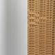 Beige |#| 27.5" Square Aluminum Indoor-Outdoor Table Set with 4 Beige Rattan Chairs