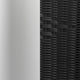 Black |#| 27.5" Square Aluminum Indoor-Outdoor Table Set with 4 Black Rattan Chairs
