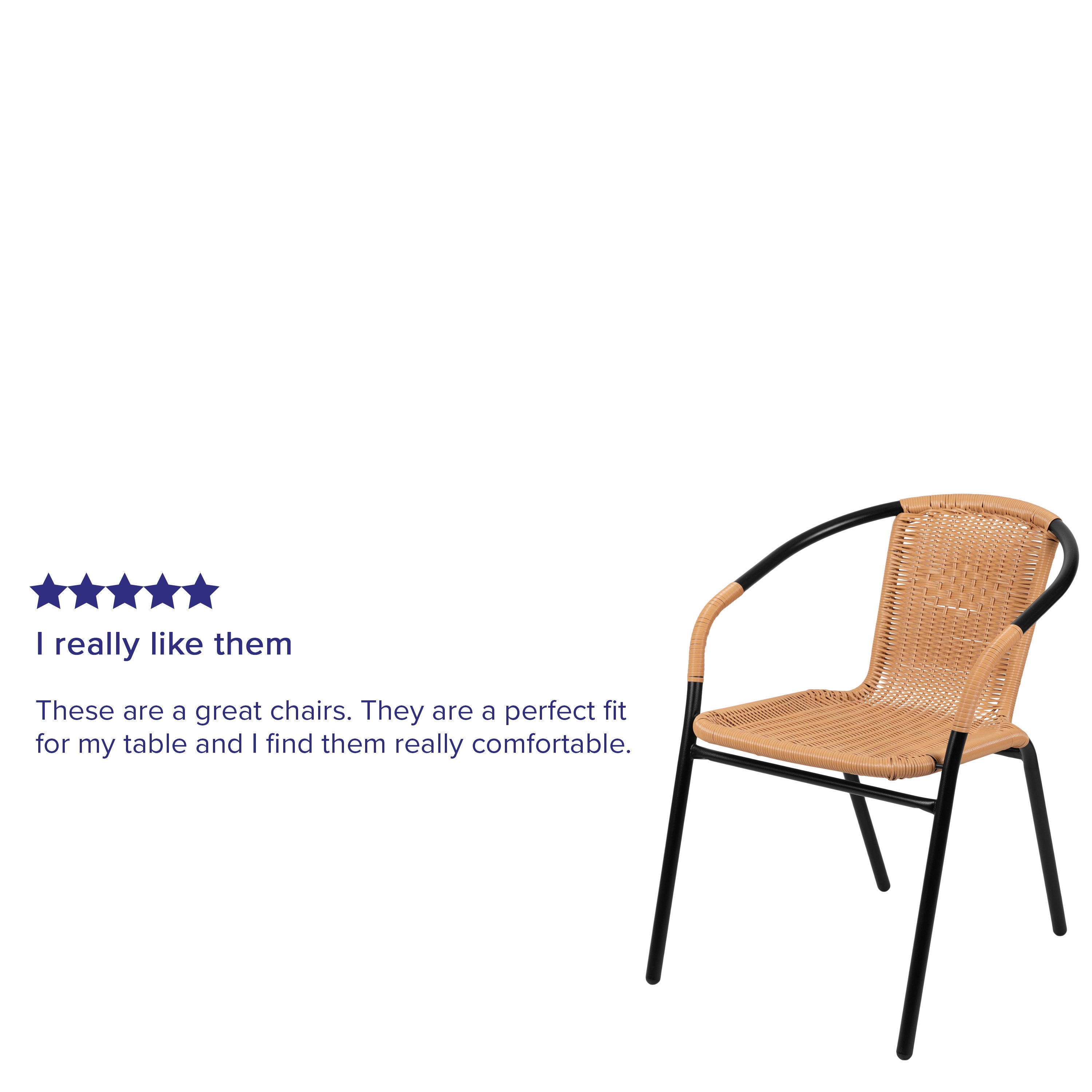 Rattan Stack Chair 2-TLH-037- – BizChair