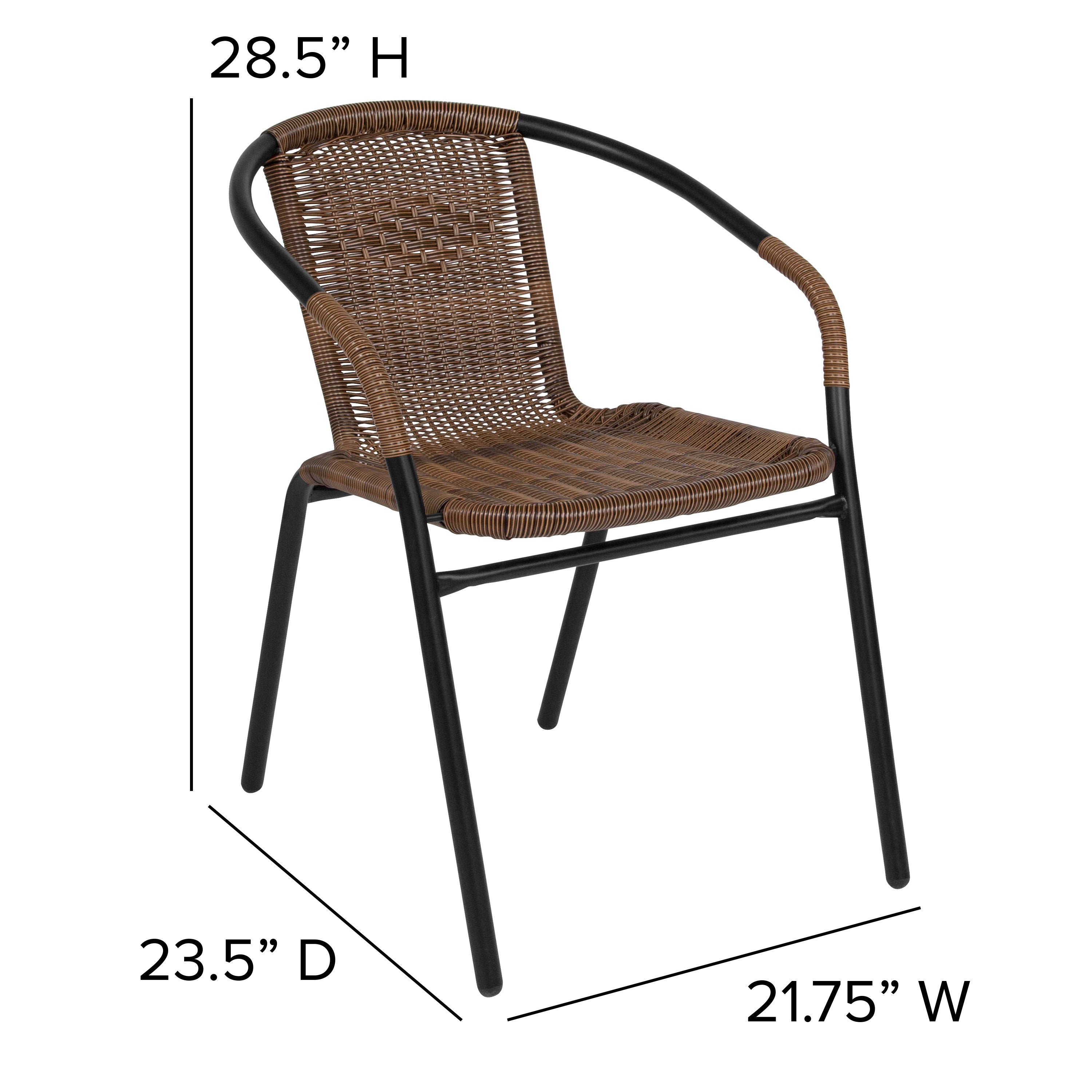 Rattan Stack Chair TLH 037 BizChair