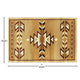 Beige,2' x 3' |#| Multipurpose Southwestern Style Patterned Indoor Area Rug - Brown - 2' x 3'