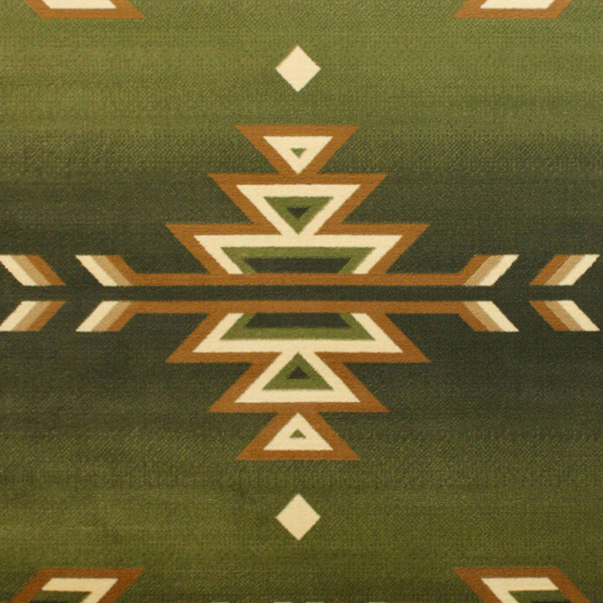 Green,8' x 10' |#| Multipurpose Southwestern Style Patterned Indoor Area Rug - Green - 8' x 10'